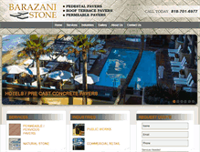 Tablet Screenshot of barazani.com